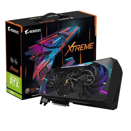 Gigabyte Aorus RTX 3080 Xtreme LHR 10GB Graphics Card